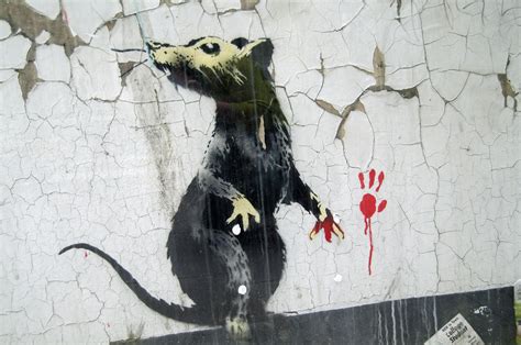 banksy rat art